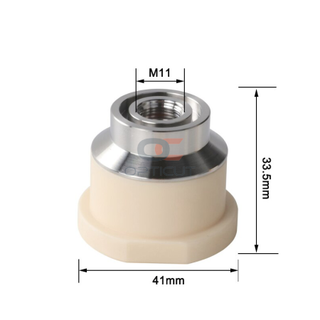 Проставка керамическая 41х23х33.8мм М11х0.75мм для BOCI